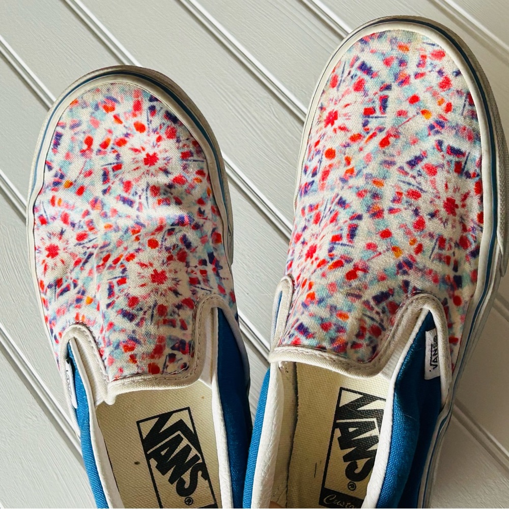 VANS off the wall slip in shoes women’s size 6 - Picture 4 of 7